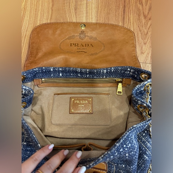 Prada Tela tweed handbag - Picture 8 of 11